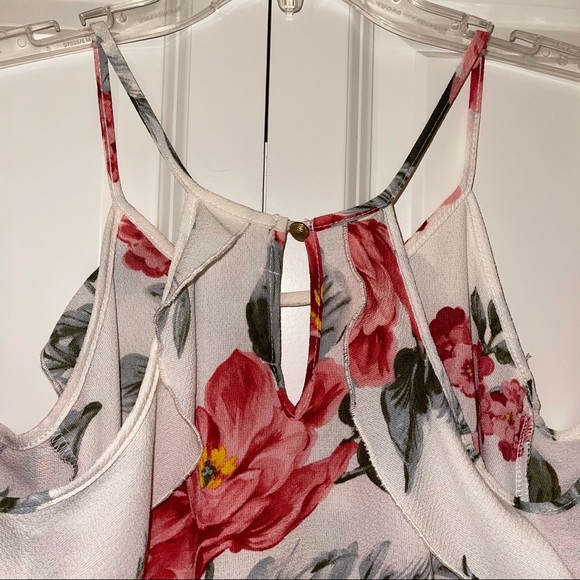 Papaya Floral Blouse - Picture 4 of 7